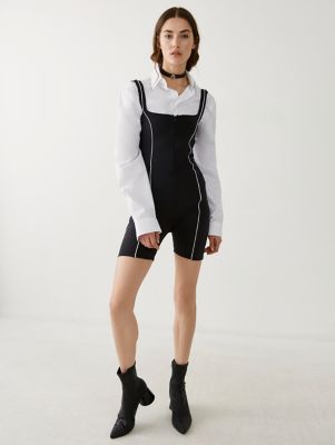 denim unitard