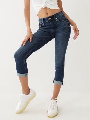 true religion cropped jeans