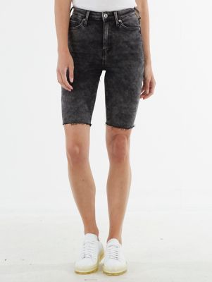 high rise sweat short