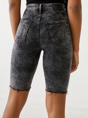high rise sweat short