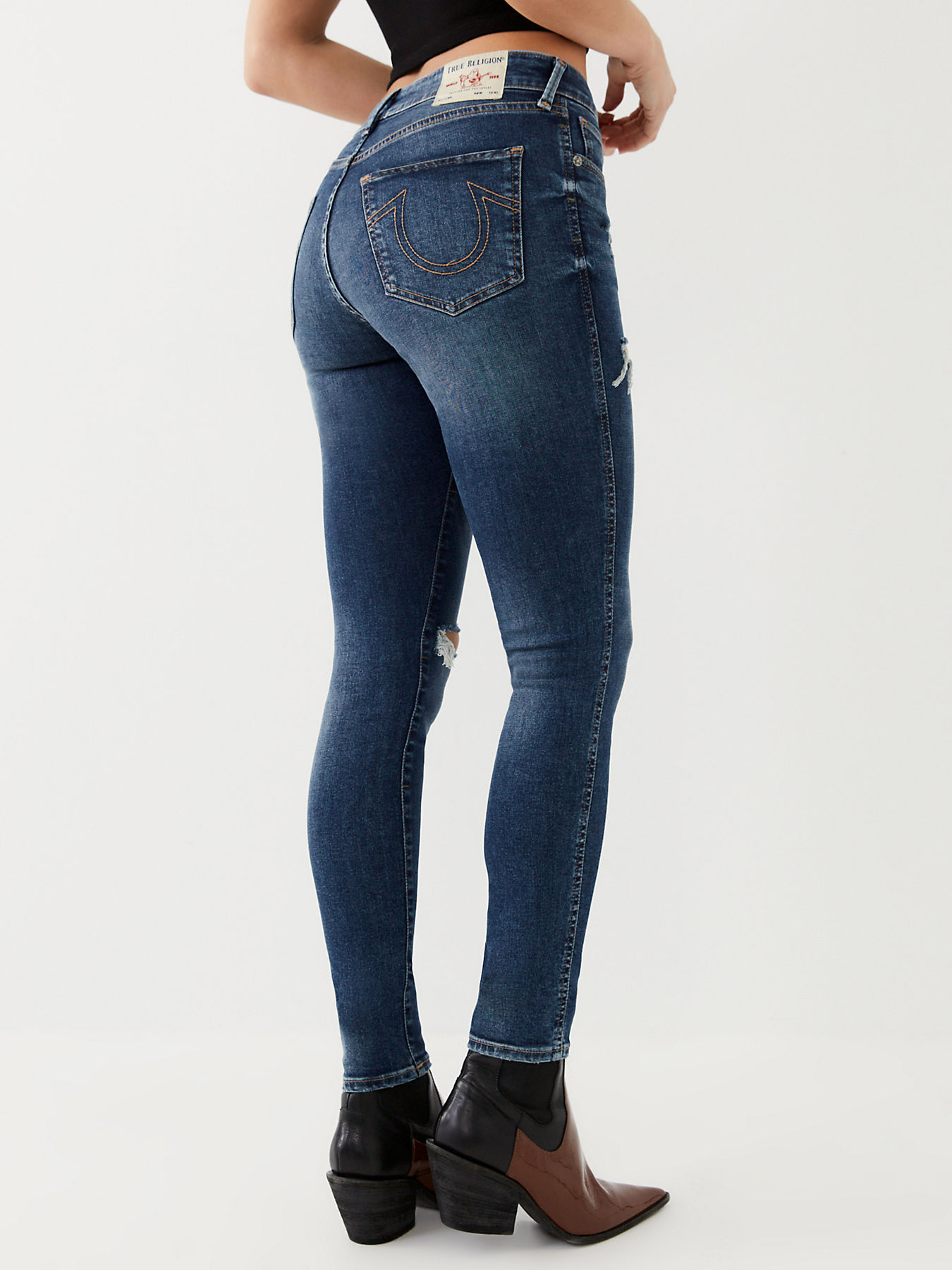 JENNIE MID RISE CURVY SKINNY JEAN