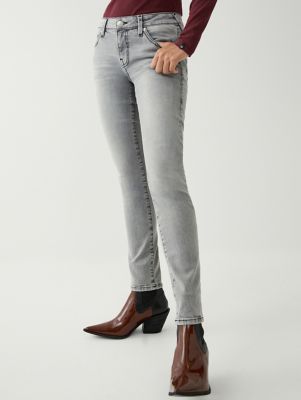 gray super skinny jeans