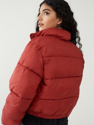 CROP PUFFER JACKET