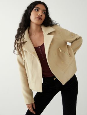 PEPLUM WOOL JACKET