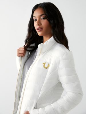 true religion womens puffer jacket