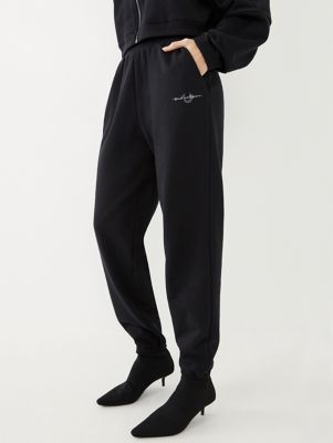 high rise cargo joggers