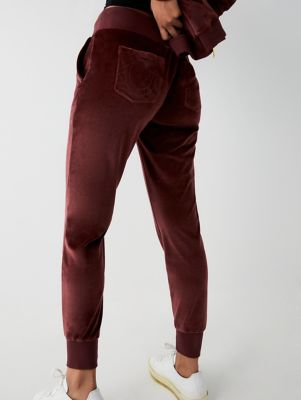 true religion velour jogger