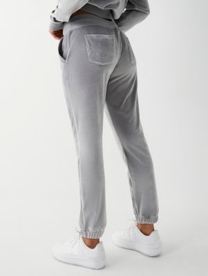 true religion velour jogger