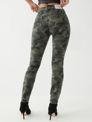 true religion camo jeans women's