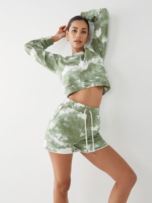 tie dye sweat short set
