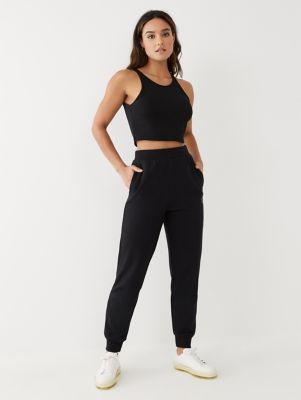 high waist campus jogger