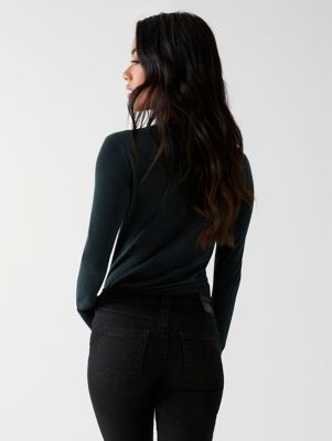 blue true religion sweater