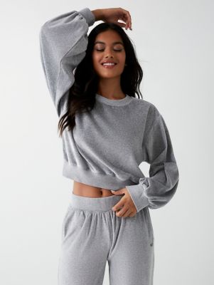 true religion grey sweatsuit