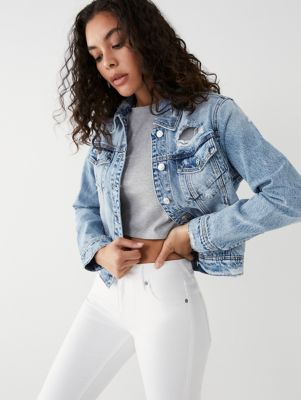 true religion jean jacket womens