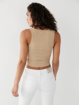 riding high crop tank