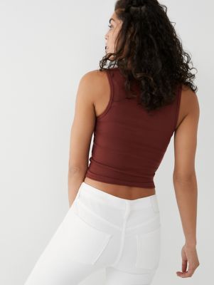 HENLEY CROP TANK