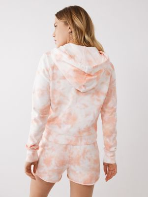 TIE DYE ZIP HOODIE