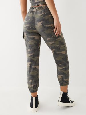 true religion camo joggers