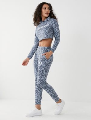 cheetah jogger pants