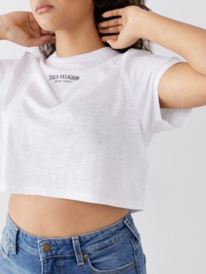 true religion crop top