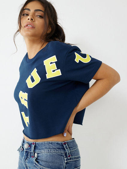 CROP RELAXED TEE 