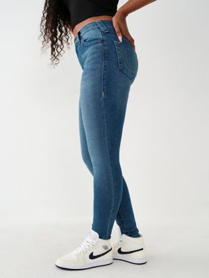 Alexa High Rise Skinny Jeans: Medium Light Blue - t3j11vx