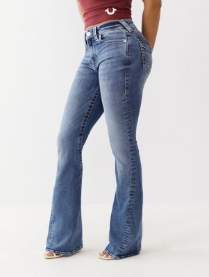 Buy True Religion JOEY LOW RISE FLARE - PEAK SPOT