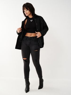 The Super Skinny - Final Sale – Just Black Denim