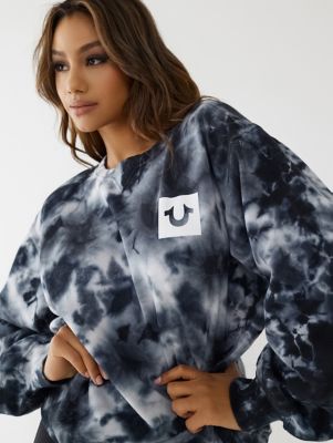 THE TIE DYE LOGO SWEAT SHIRT