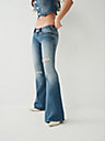 CARRIE LOW RISE FLARE JEAN