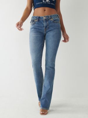 True Religion Women's Becca Bootcut Mid Rise Jeans - Macy's