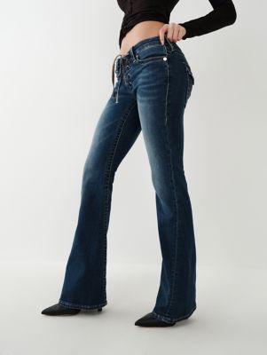 JOEY LOW RISE FLARE JEAN