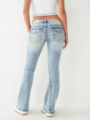 JOEY LOW RISE BIG T FLARE JEAN