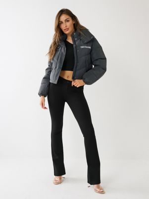 True religion outlet womens puffer jacket