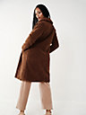 FAUX SHEARLING TRENCH