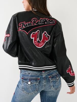 Human Made Chenille Embroidered Varsity Jacket -  Israel