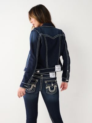 JIMMY SUPER T STITCH DENIM JACKET