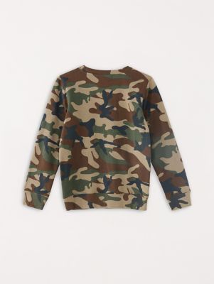 BOYS CAMO SWEATSHIRT