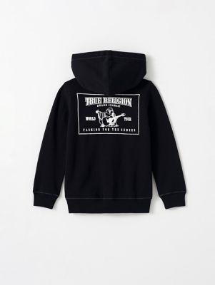 True Religion Stitched Logo Hoodie