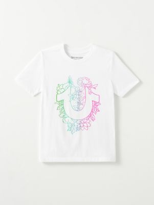 GIRLS HORSESHOE TEE