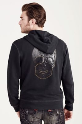 true religion zip up hoodie mens