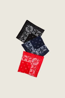 Designer Bandanas, 3 Pack Set Free Shipping True Religion