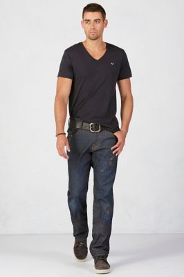 pinstripe mens jeans