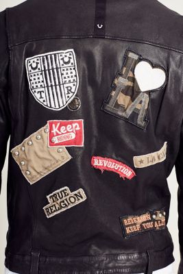 true religion biker jacket