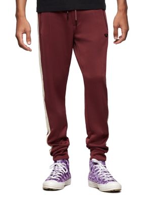 burgundy true religion sweat suit