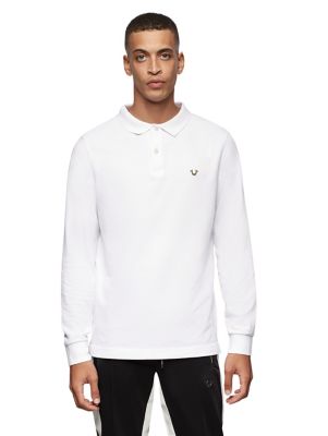 true religion long sleeve polo
