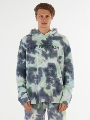 tr monogram pullover hoodie
