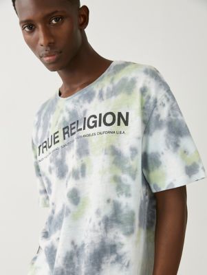 can you tie dye a shirt with a logo on it