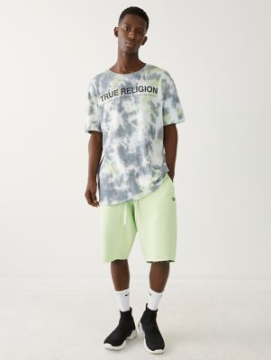 can you tie dye a shirt with a logo on it