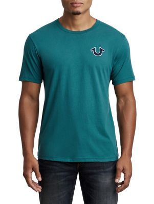 felt buddha logo tee